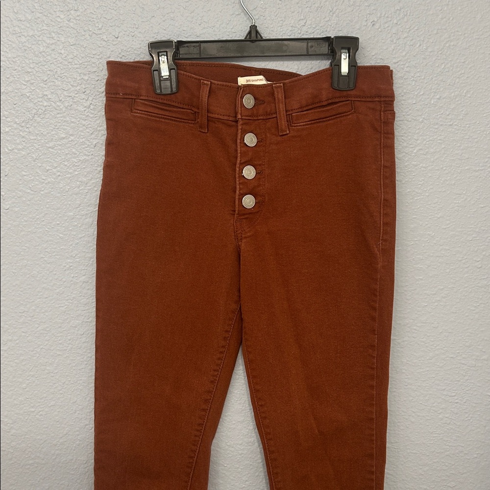 Levi's Copper Button-Fly Jeans